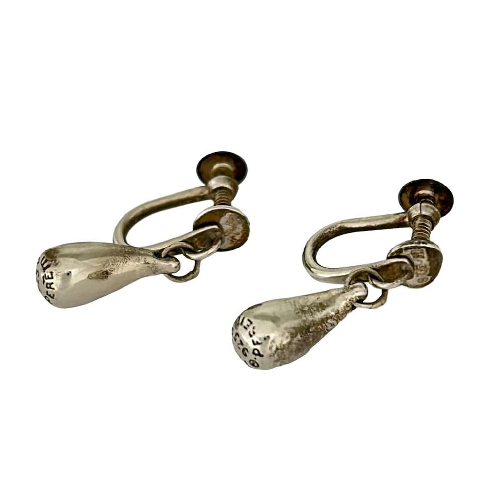 Tiffany & Co. Tear Drop Clip On Earrings